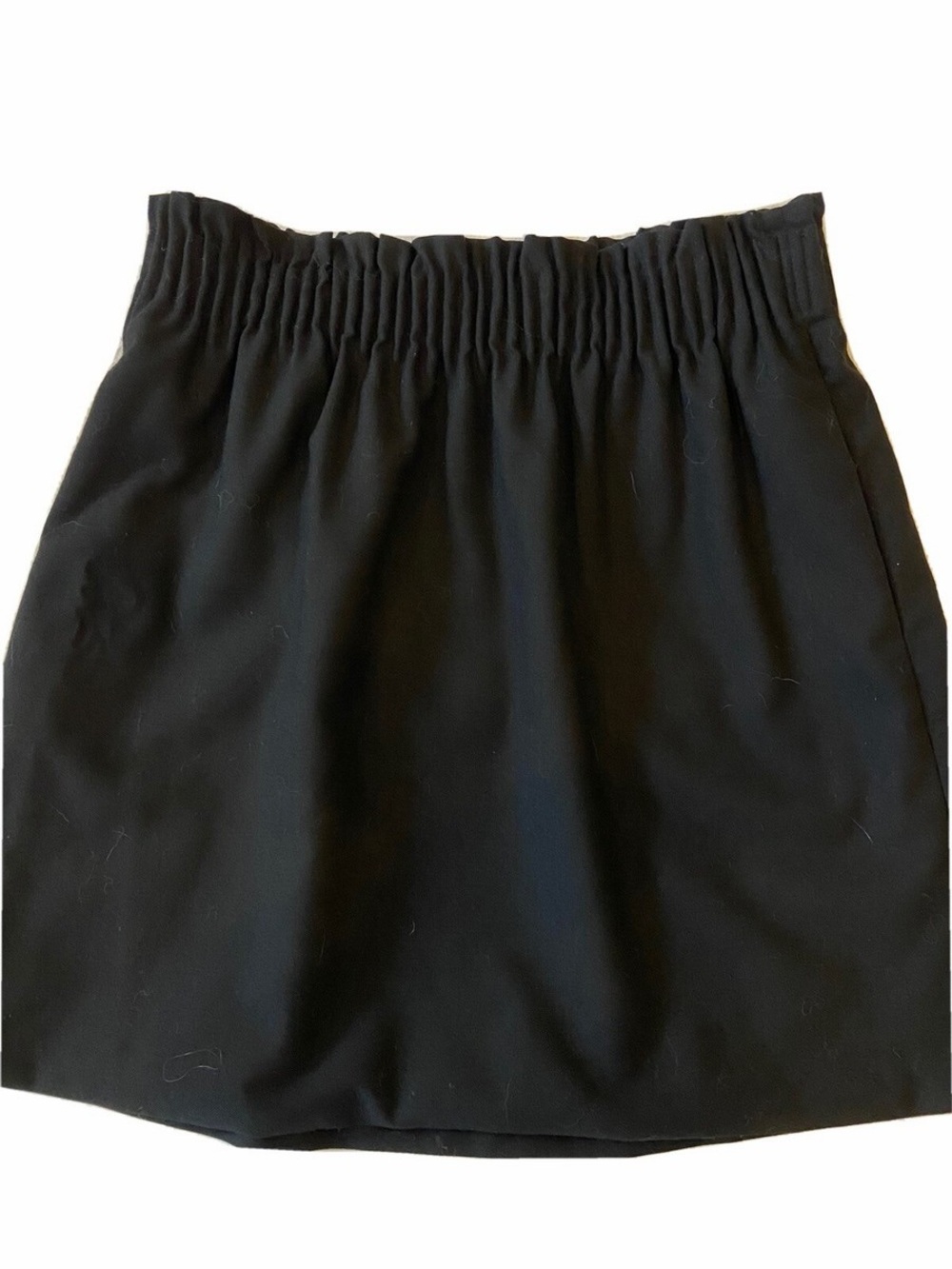 J. Crew Black sidewalk skirt  Mini Skirt wool 00